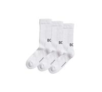 Björn Borg Core Crew Socks 3-Pack - Men's Soft Recycled Polyamide Sports Socks (UK, Alpha, L, Regular, Regular, White)