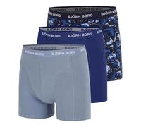Björn Borg Cotton Stretch Boxer Shorts Men Blue Grey