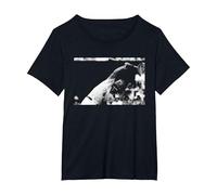 Björn Borg & Ilie Nastase Wimbledon Tennis Men's Final 1976 T-Shirt, Women's Plus, Black, 1X