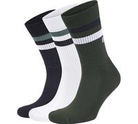 Björn Borg Men's Bb Double Stripe Ankle Crew Casual Sock, Night Sky, 41-45 UK