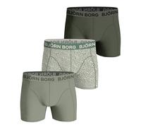Björn Borg Men's Boxers, 3-Pack - Cotton Stretch Trunks, Big Logo, Un...