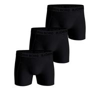 Björn Borg Men's Boxers, 3-Pack - Cotton Stretch Trunks, Big Logo, Un...