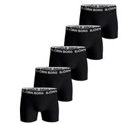 Björn Borg Men's Boxershorts, 5 Pack - Cotton Stretch Trunks, Big Logo