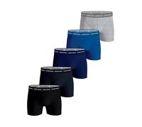 Björn Borg Men's Cotton Stretch Boxer Shorts, Pack of 5, Multipack 2 (10004234_mp002), S