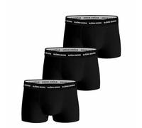 Björn Borg Men's Cotton Stretch Trunks 3-Pack - Soft Breathable Underwear with Logo Waistband (UK, Alpha, S, Regular, Regular, Black)