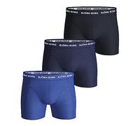 Björn Borg Men's Shorts Sammy Solid Boxer (Pack of 3)