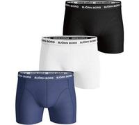 Björn Borg Solid Essentail Boxer Shorts : Blue Depths
