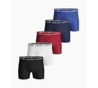 Björn Borg Solid Essential Boxer Shorts - 5PACK - Red/White/Black/Blue
