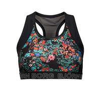 Björn Borg Women's Solids Mira M Sports Bra Black Red XS Underwear
