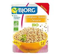 Bjorg boulgour quinoa sesame doypack 250g - ( Unit Price ) - Bjorg boulgour quinoa sésame doypack 250g