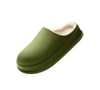 Bjork Cloud Slippers - Women's Original Winter Non-Slip Lightweight EVA Cloud Slippers for Men & Women (Green, Adult, 7, 7.5, Medium)