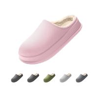 Bjork Cloud Slippers, Women's Slip On Slippers, Unisex Winter Cozy Fashion Casual Home Shoes Flat Heels Non Slip (pink, M, Adult, Men, 7.5, Numeric Range, UK Footwear Size System, 8, Medium)