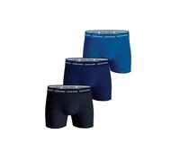 Bjorn Borg Men's 3-Pack Cotton Stretch Boxer Briefs, Blue/Navy - Black/Blue - Size: 37/36/32
