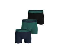 Bjorn Borg 3-Pack Cotton Stretch Boxer Briefs, Green - Large
