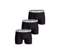 Björn Borg | Bjorn Borg Cotton Stretch Boxer 3P, Boxer Briefs for Men, Multi-Packs Available Sammy Solid, Black, L