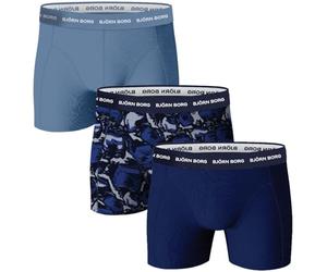 Bjorn Borg 3 Pack Essentials Cotton Stretch Boxers-MULTIPACK 1