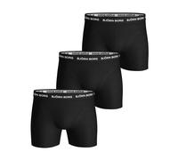 Bjorn Borg 3 Pack Mens Soft Breathable Cotton Boxers Shorts (Designer) - S - Black