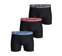 Bjorn Borg 3 Pack Mens Soft Breathable Cotton Boxers Shorts (Designer) - S - Black Mix