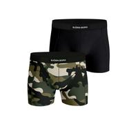 Bjorn Borg Boxer Shorts Mens 2 Pack Organic Cotton Stretch Black Camo