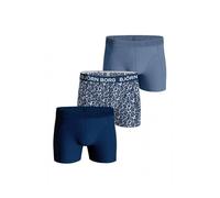 Bjorn Borg Mens Bjorn Borg Cotton Stretch Boxer 3 Pack, Blue, Size Xl, Men Blue