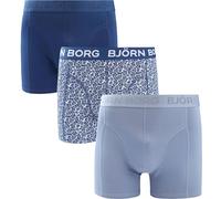 Bjorn Borg Mens Bjorn Borg Cotton Stretch Boxer 3 Pack, Blue, Size 2Xl, Men Blue