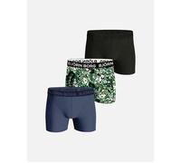 Bjorn Borg Men's 3-Pack Floral Print Boxer Trunks, Green/blue - Navy/Green - Size: 32/30/31
