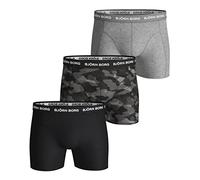 Bjorn Borg Mens Ess 3P Boxers - Black/Grey/Camo - XL