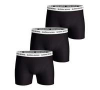 Bjorn Borg Mens Essential 3 Pack Soft Waistband Stretch Boxers
