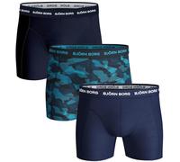 Bjorn Borg Mens Essential 3 Pack Soft Waistband Stretch Boxers