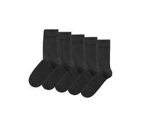 Bjorn Borg Mens Pack of 5 Essential Ankle Socks - Black Multi