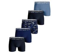 Bjorn Borg Mens Soft Cotton Comfort Stretch Mid Rise 5 Pack Boxer Briefs