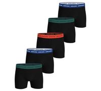 Bjorn Borg Premium Cotton Stretch Boxer Briefs for Men - 5-Pack | Breathable & Comfortable Underwear