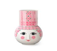 Bjorn Wiinblad Olga Vase, Pink, 5.9" H