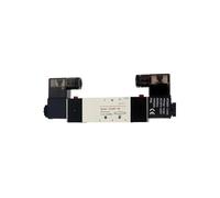 BJPCTUSF 1pcs Pneumatic Solenoid Valve Double Coil Port 1/8 1/4 24VDC 4V230C/4V230E/4V230P-08 5/3 Way Control Valve(24v,4V230P-08)