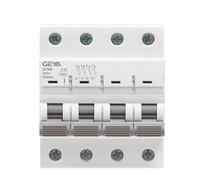 BJPCTUSF GYM9 4P MCB 6A-63A 6KA Breaking Capacity Din Rail Mini Circuit Breaker AC Type Direct(6 Years)