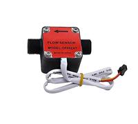 BJPCTUSF OF05ZAT High Precision Hall Effect NPN Pulse Signal Flow Sensor Oval Gear Flowmeter for Milk/Viscous Liquid Honey 1Pcs(3-8 pagoda)