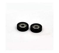 BJPCTUSF Power Transmission Products PU 604 Polyurethane Covered Bearing 4x16x5mm Shaft 4mm PU60416-5 Urethane Cover PU604 Bearings Ball