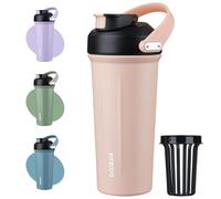 BJPKPK 750 ml Protein Shaker Bottle Stainless Steel Cup with Handle