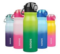 BJPKPK 750 ml Water Bottle with Straw & Handle, Insulated Stainless Flask