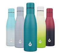 BJPKPK Insulated Water Bottle 17oz Stainless Steel Water Bottles Dishwasher Safe Reusable Metal Thermos Travel Cups Keep Cold and Hot,Laguna