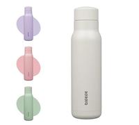 BJPKPK Stainless Steel Water Bottle,620ml Insulated Reusable Bottle,Metal Thermo Flask,Double Wall Leakproof,Keep Drinks Cold and Hot,White