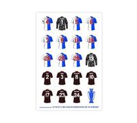 BJQUITGF Blackburn 1994 95 Premier Champions Shirts Canvas Poster Wall Art Decor Print Picture Paintings for Living Room Bedroom Decoration 20x30inch(50x75cm)