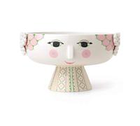 Bjørn Wiinblad Eva Decoration Unique Bowl on Base Diameter 24 cm Pink