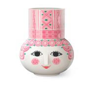 Bjorn Wiinblad Olga Vase, Pink, 5.9" H