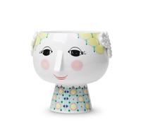 Bjørn Wiinblad Eva flower pot on foot Ø 15.5 cm multi