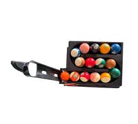 BJRWYY Billiard Ball Server Training Machine,Automatic Pool Ball Launcher,ABS Durable Billiards Skills Trainer for Snooker & Nine Ball,Accuracy Practice Equipment for Solo Training