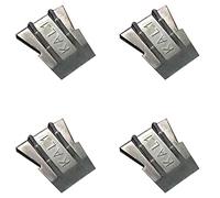 bjsdkff Hammer Handle Wedge, 4 Pieces, Carbon Steel, Alloy Steel, Ancient Silver