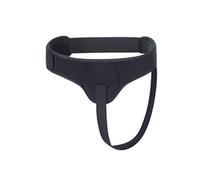 BJSXHZYGT Hernia Belt for Men Inguinal and Women, Inguinal Hernia Support for Left or Right Side, Adjustable Waist Strap with 1 Removable Compression Pads(Black,X-Large)