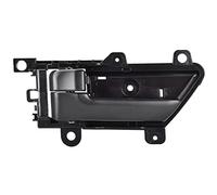 BJYXSHOP Interior Door Handle Inside Front Left Driver Side Replacement for 2007 2008 2009 2010 2011 2012 Hyundai Veracruz,82610-3J000WS,Black