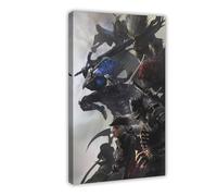 BJZKBNV Dark Souls Game Posters 1 Canvas Poster Wall Art Decor Print Picture Paintings for Living Room Bedroom Decoration 24x36inch(60x90cm)